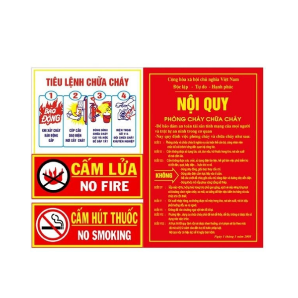 Bộ tiêu lệnh PCCC 
